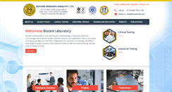 Desktop Screenshot of biocareindia.com